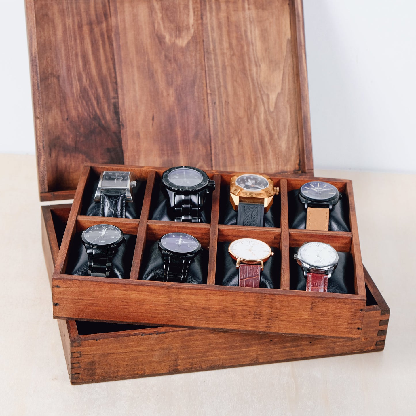 Watch Box for Men with Rounded Top - Deferichs