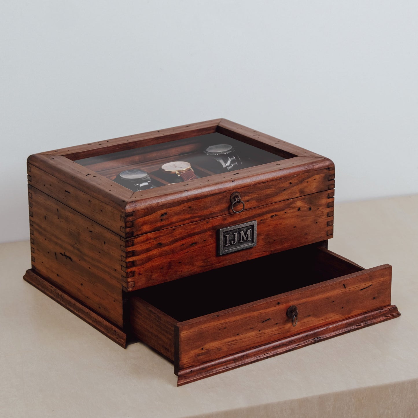 Watch Box for 8 Watches with Drawer - Deferichs