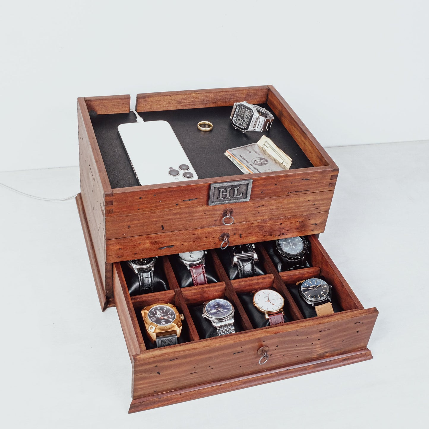 Charging Station Box for 8 Watches - Deferichs