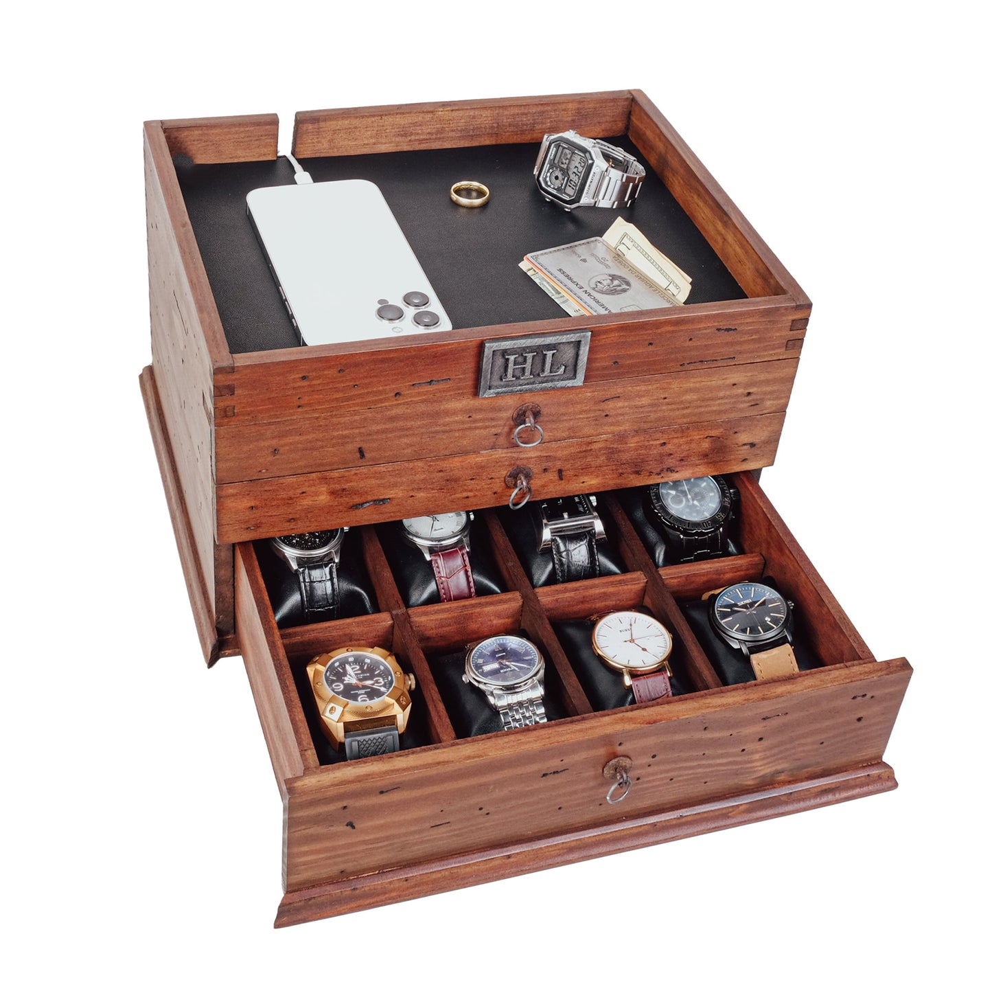 Charging Station Box for 8 Watches - Deferichs