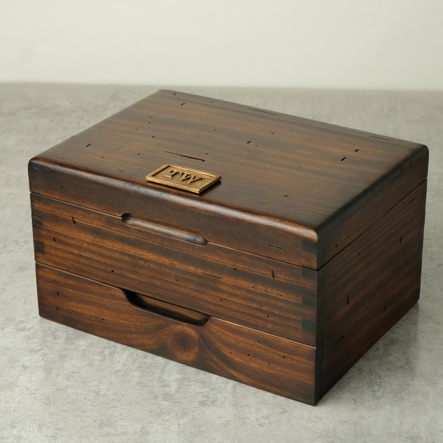 Men's Watch Box Storage Box for 8 Watches with Drawer