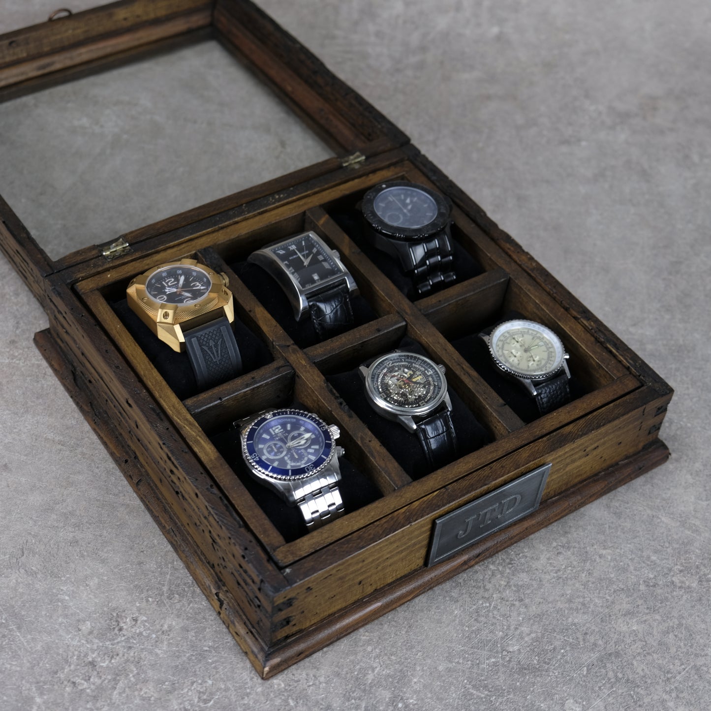 Watch Box for 6 watches - Deferichs