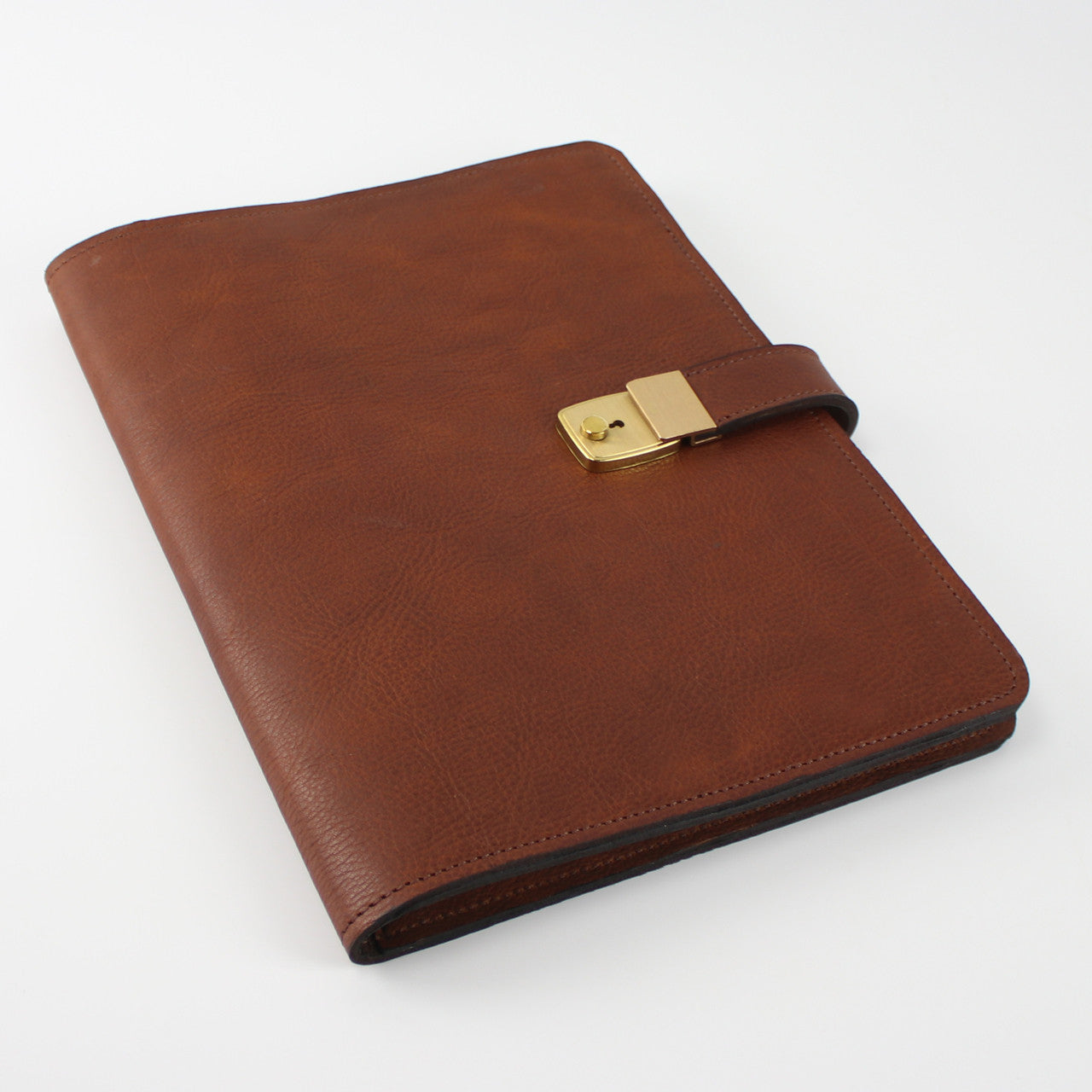 Leather Portfolio with Lock - Deferichs