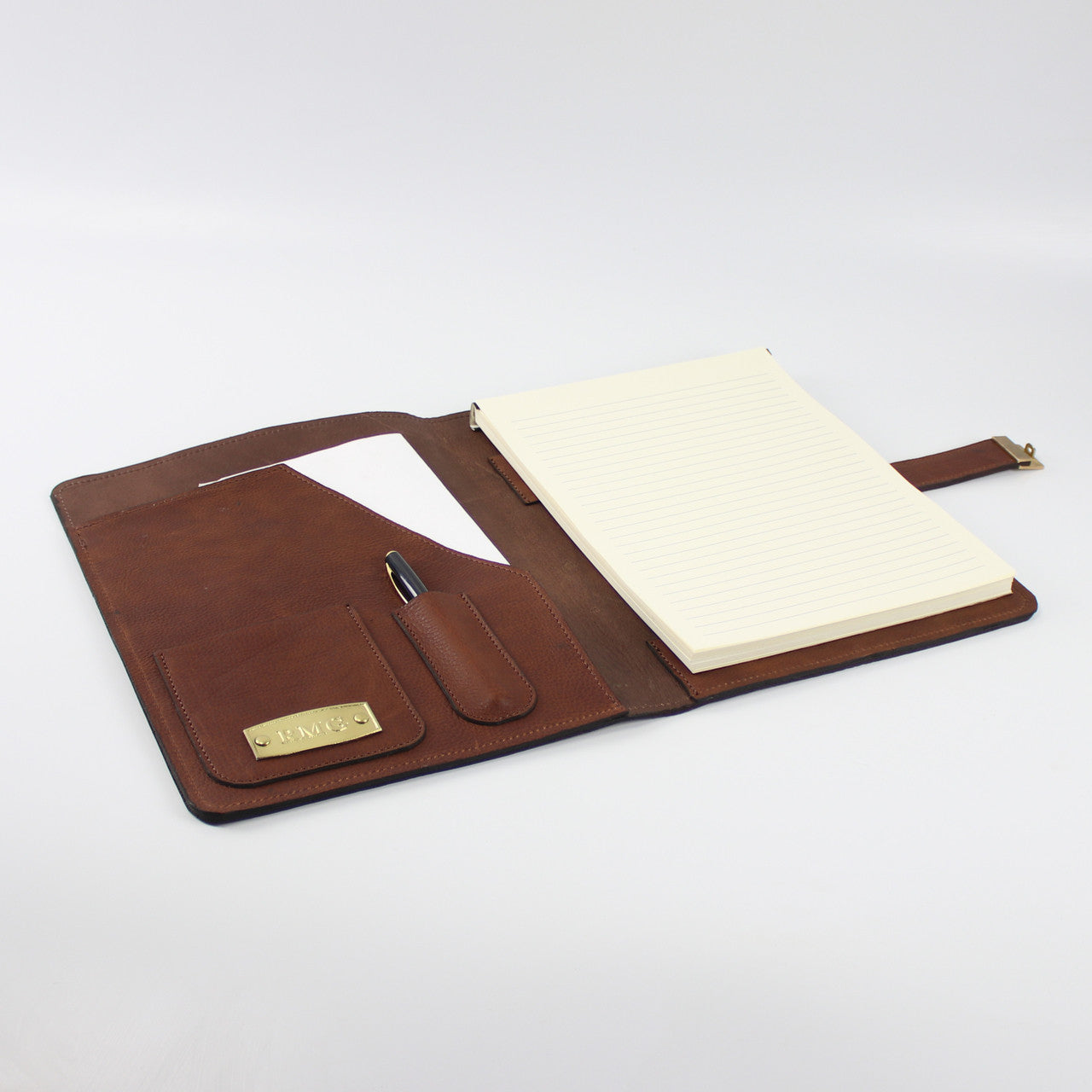 Leather Portfolio with Lock - Deferichs