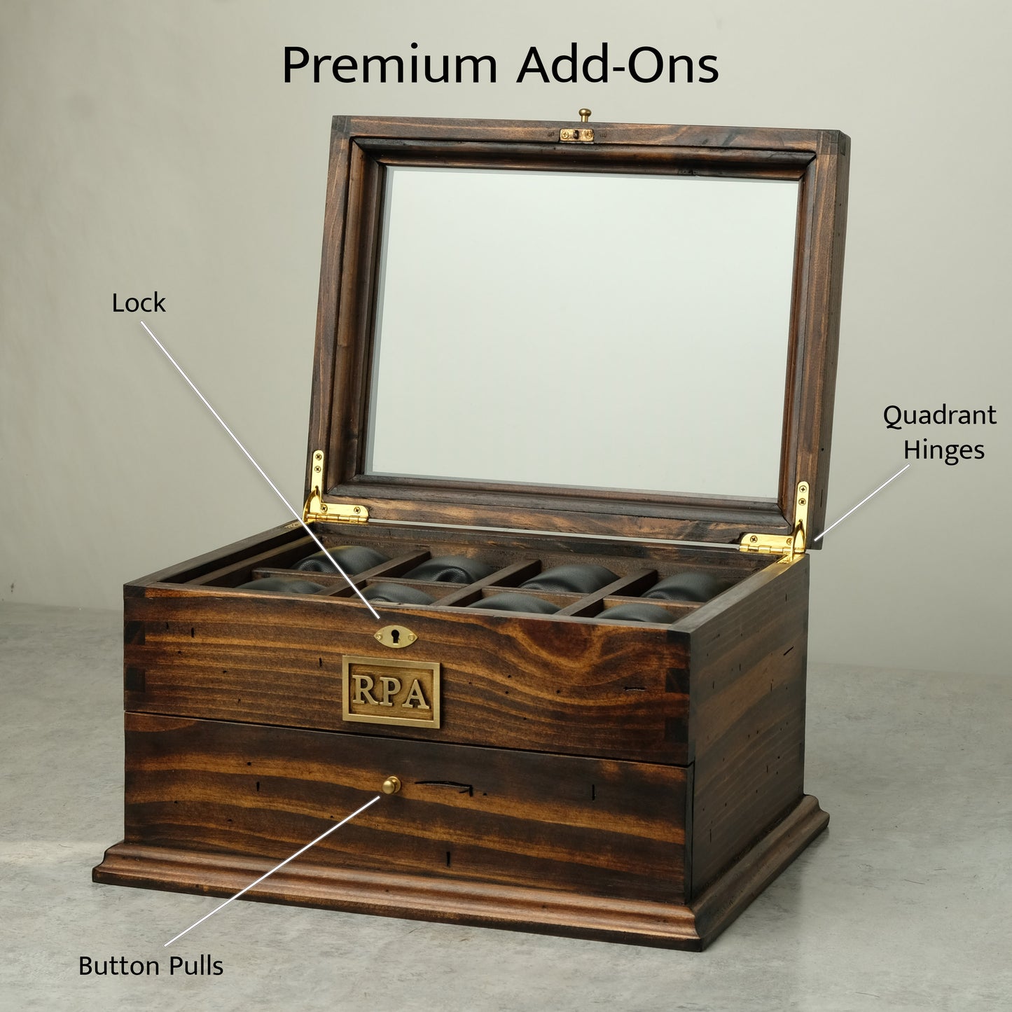 Watch Box with drawer No.12