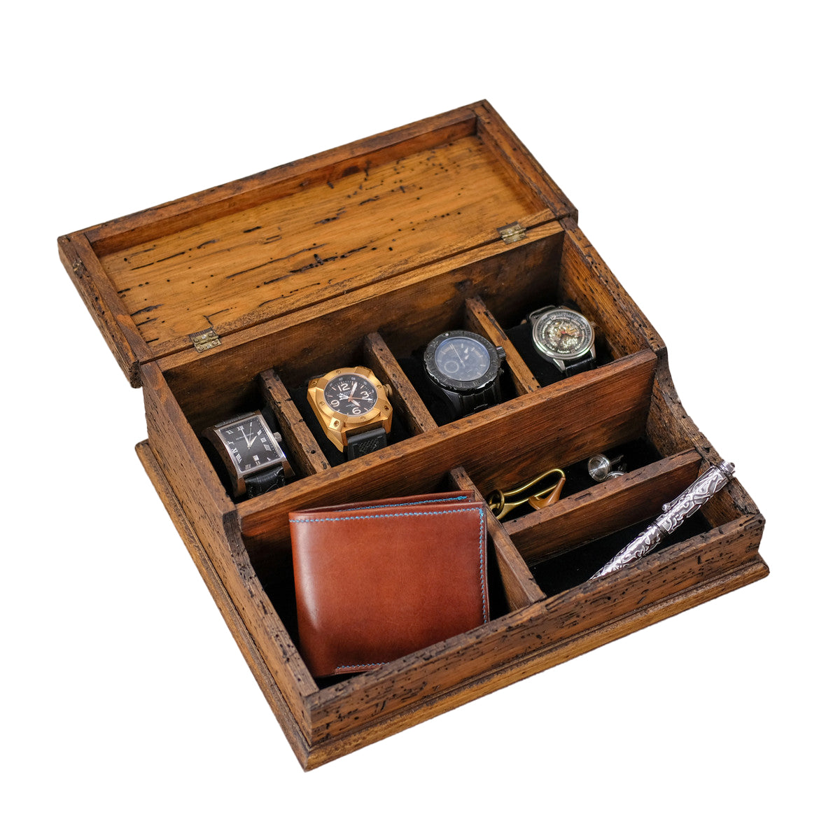 Watch Box Valet for 4 Watches - Deferichs