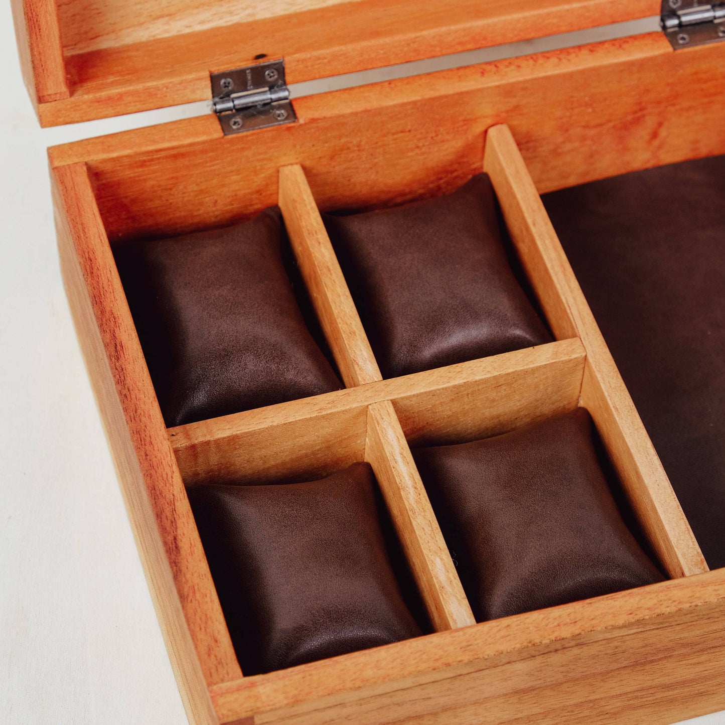 Modern Watch Box Organizer - Solid Cedar Wood - Deferichs