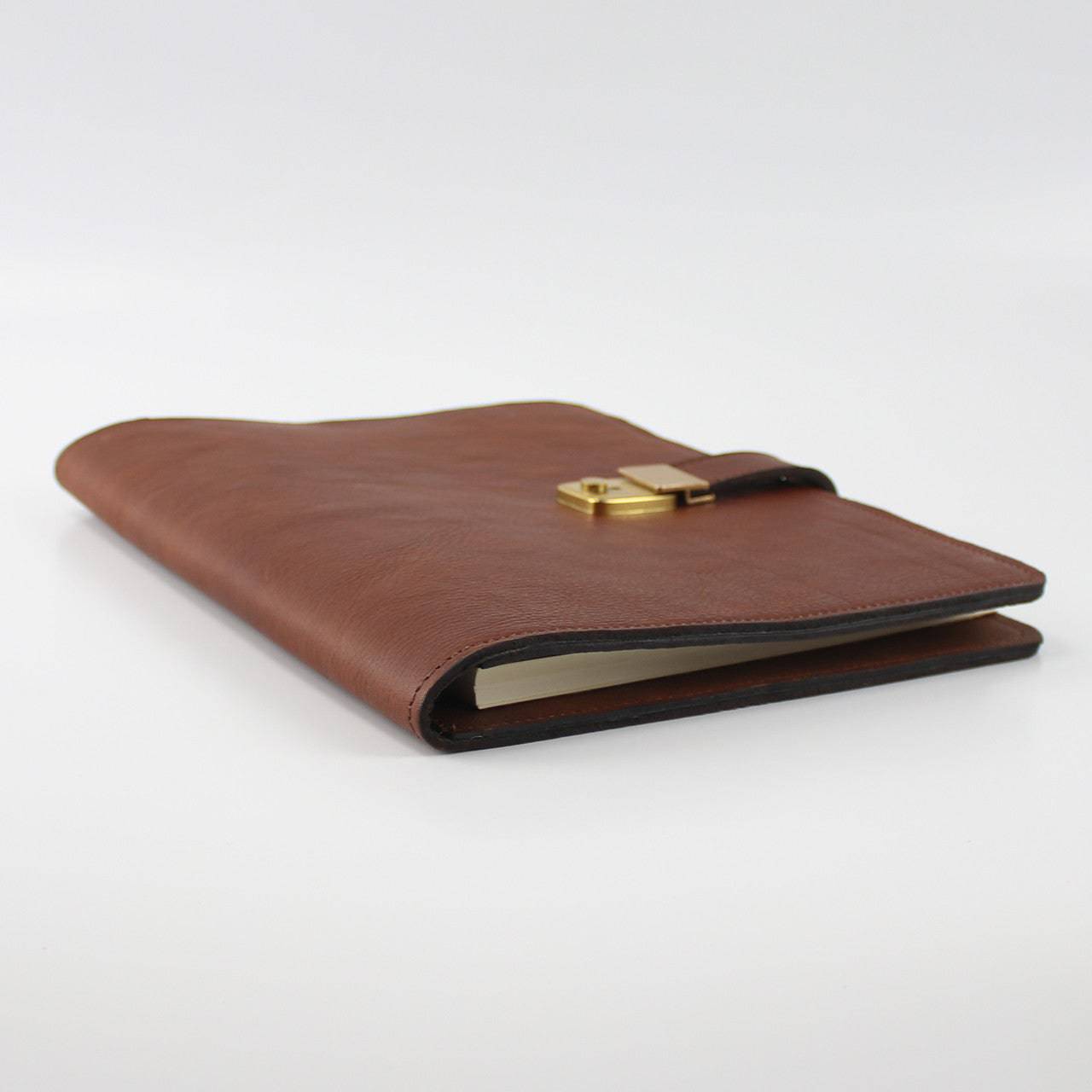 Leather Portfolio with Lock - Deferichs