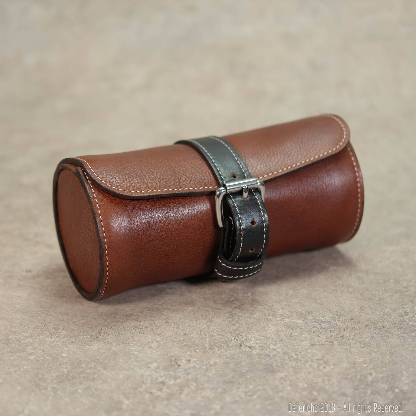 Leather Watch Roll for 3 Watches - Special Edition - Deferichs