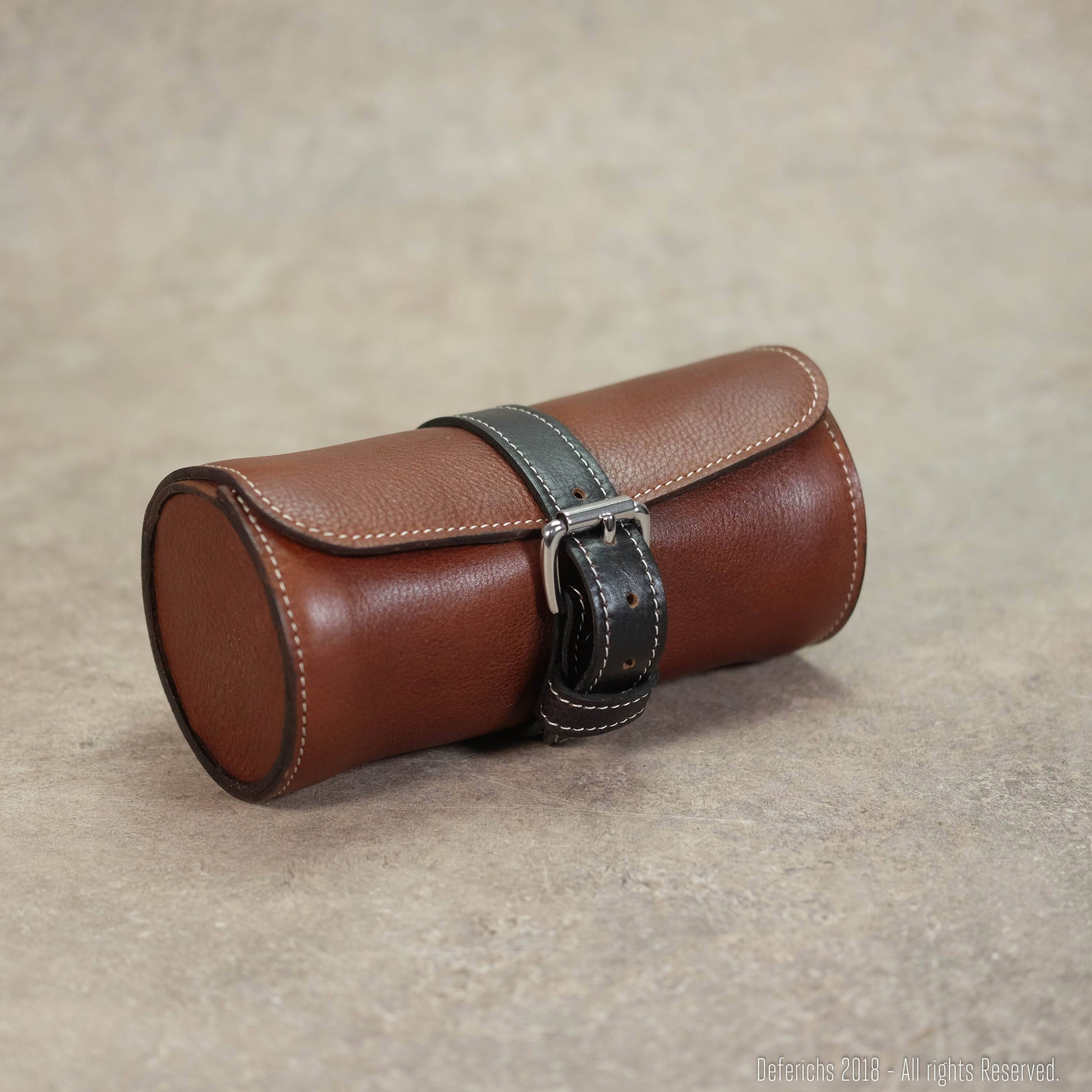 Leather Watch Roll for 3 Watches - Special Edition - Deferichs