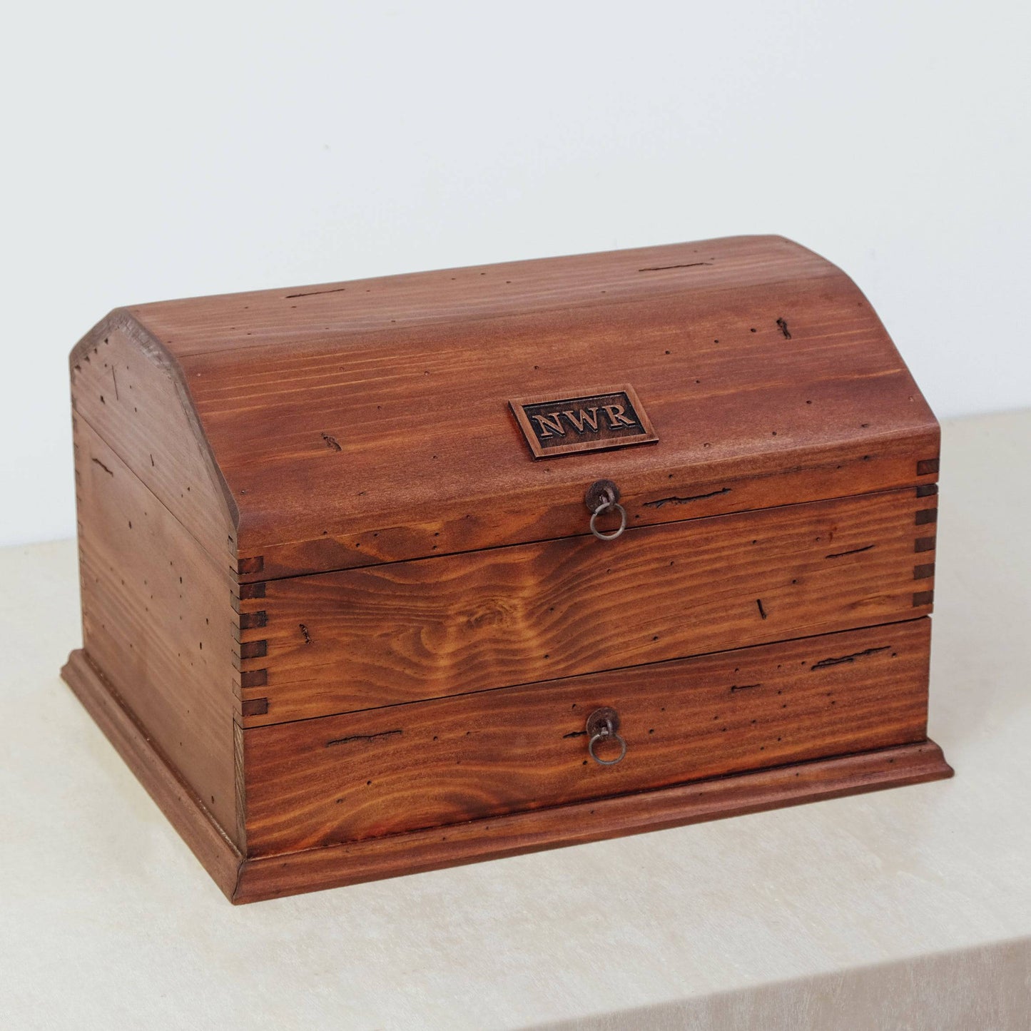 Curved Watch Box No.8 with Drawer - Deferichs