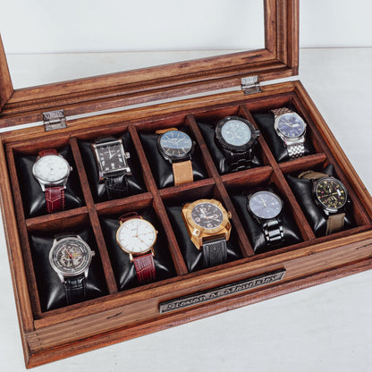 Watch Box for 10 Watches Slim - Deferichs