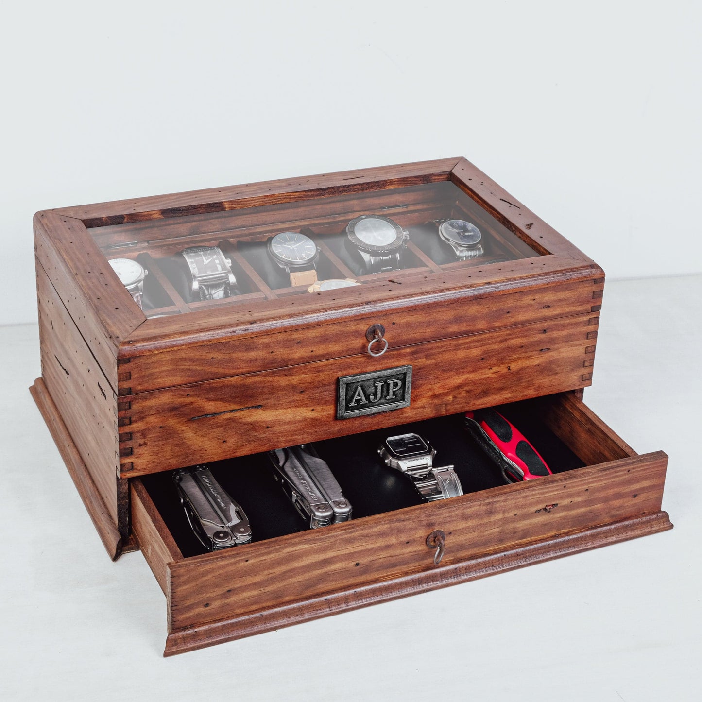 Watch Box with drawer  No.10 - Deferichs