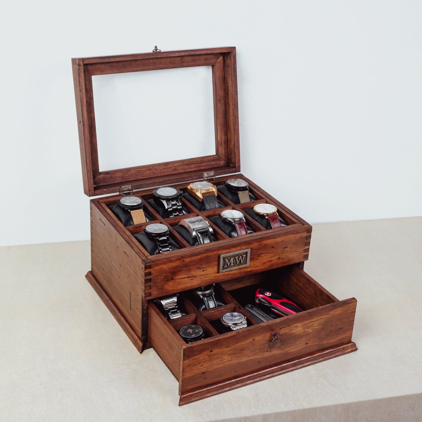 Watch Box with drawer No.12 - Deferichs