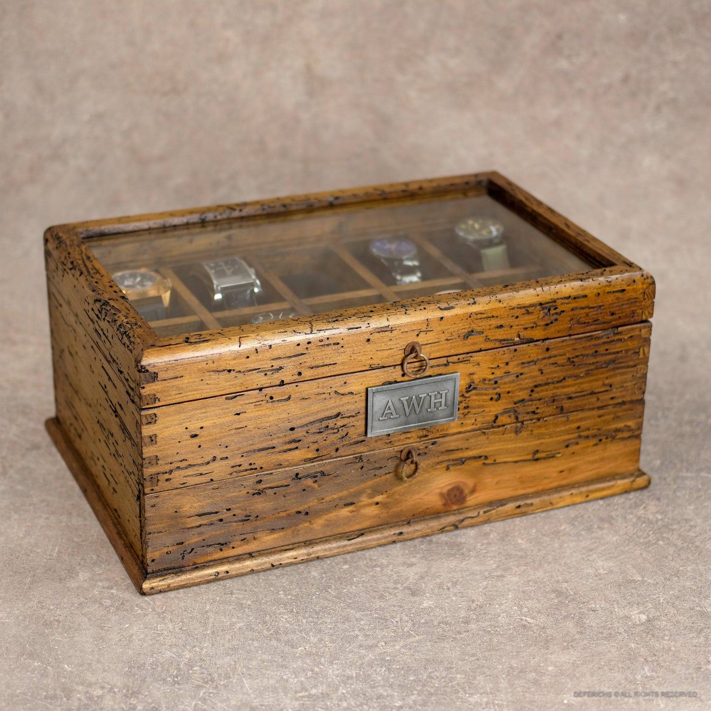 Watch Box with Drawer No. 20 - Deferichs