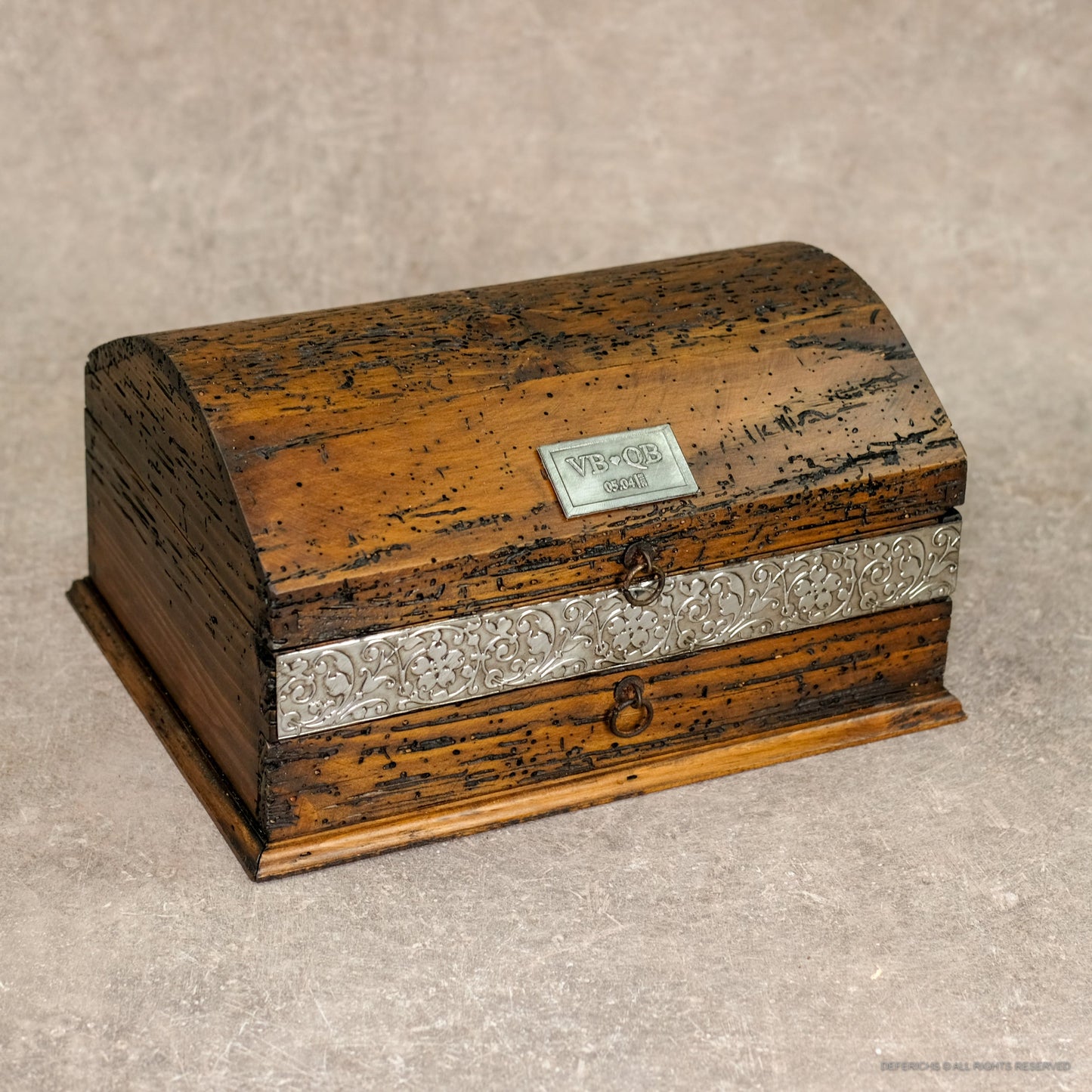 Rustic Jewelry Box with Drawer - Deferichs