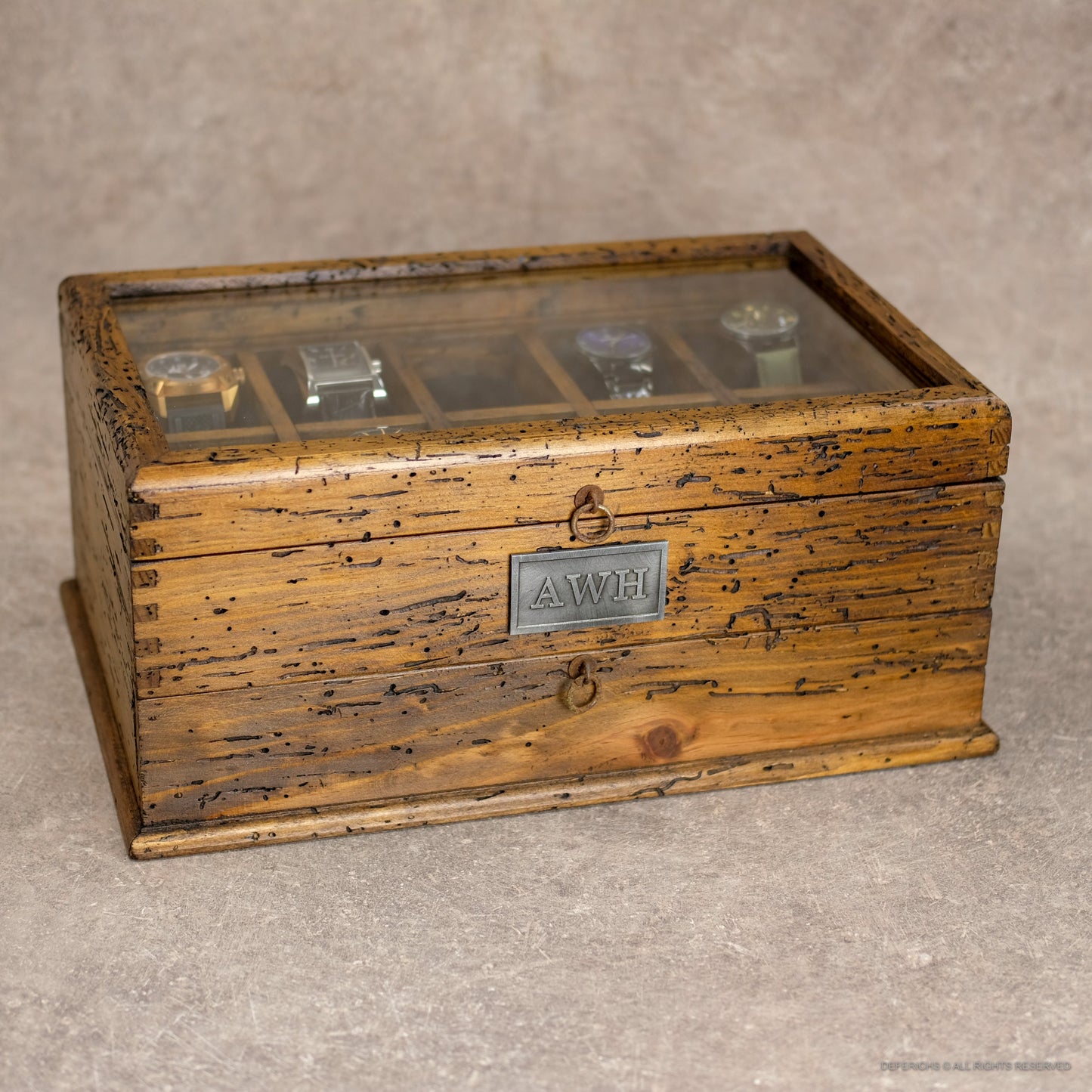 Watch Box with Drawer No. 20 - Deferichs