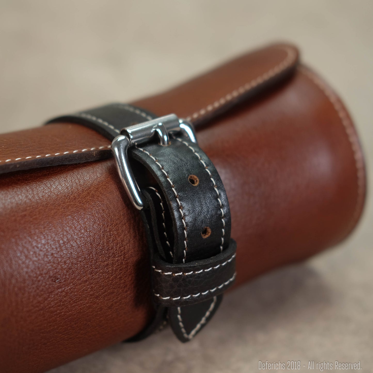 Leather Watch Roll for 3 Watches - Special Edition - Deferichs