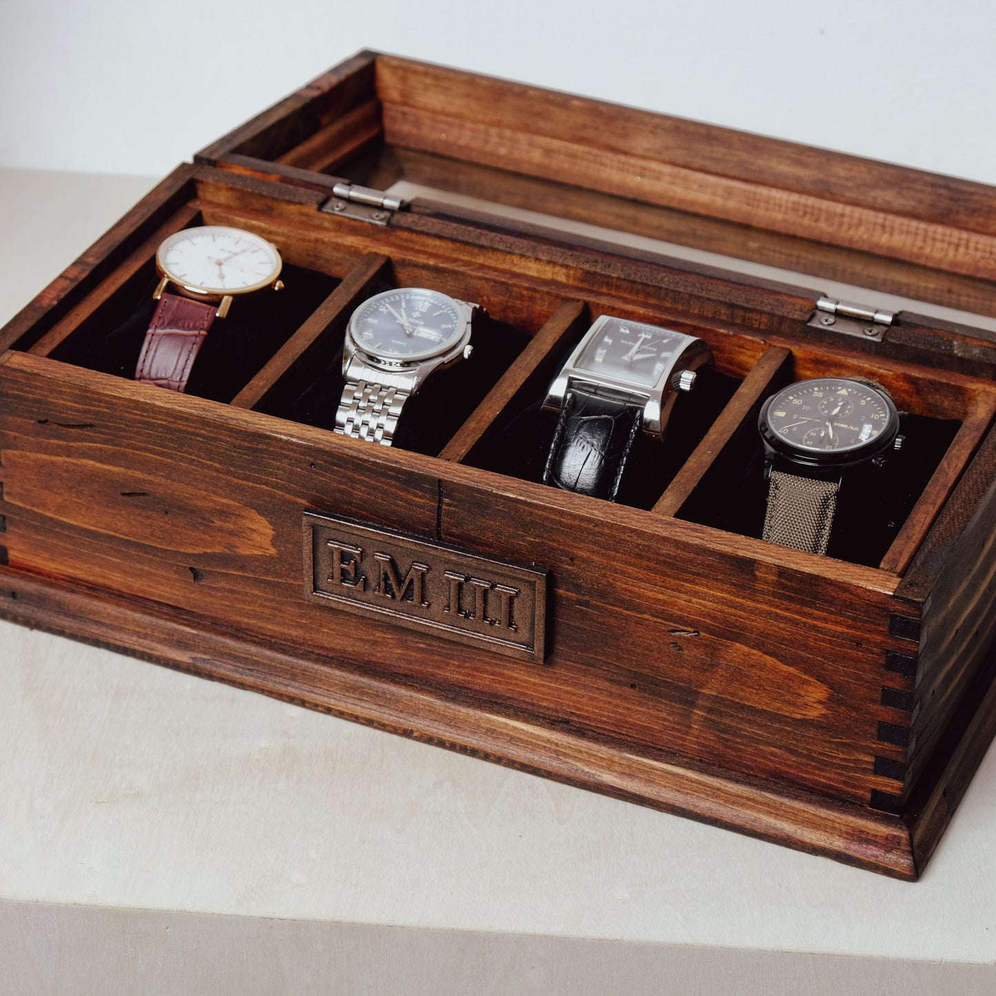 Watch Box with secret compartment No.4 - Deferichs