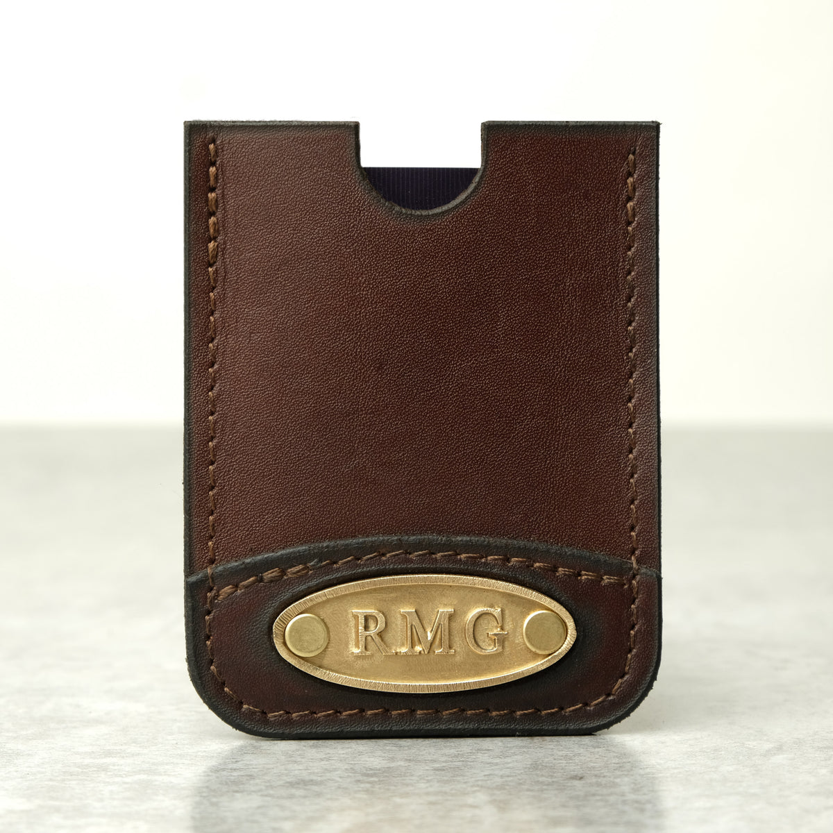 Personalized Leather Wallet | Slim Card Case - Deferichs