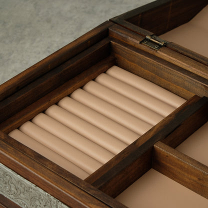 Personalized Curved Jewelry Box