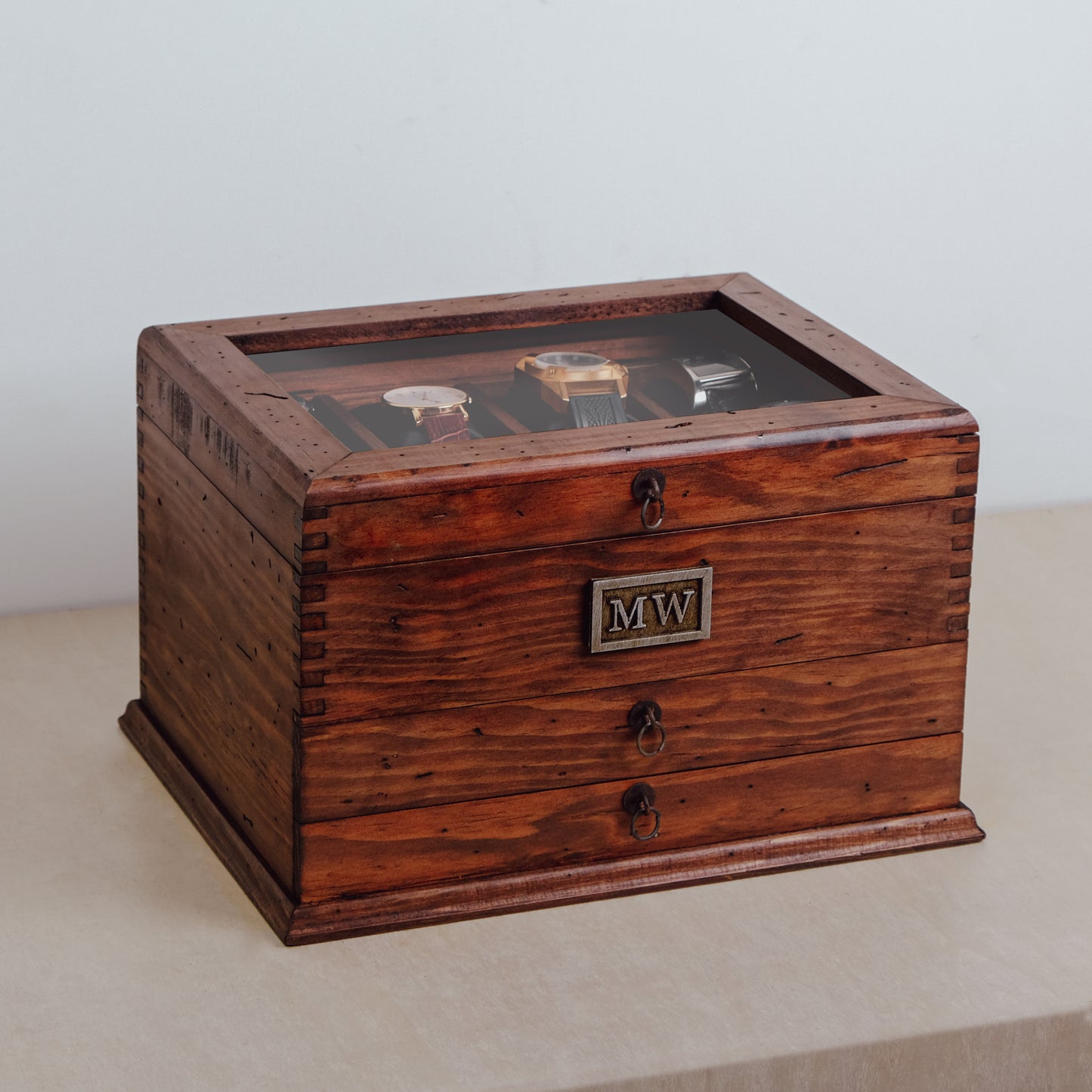 Watch Box with Double Drawer N.8 - Deferichs