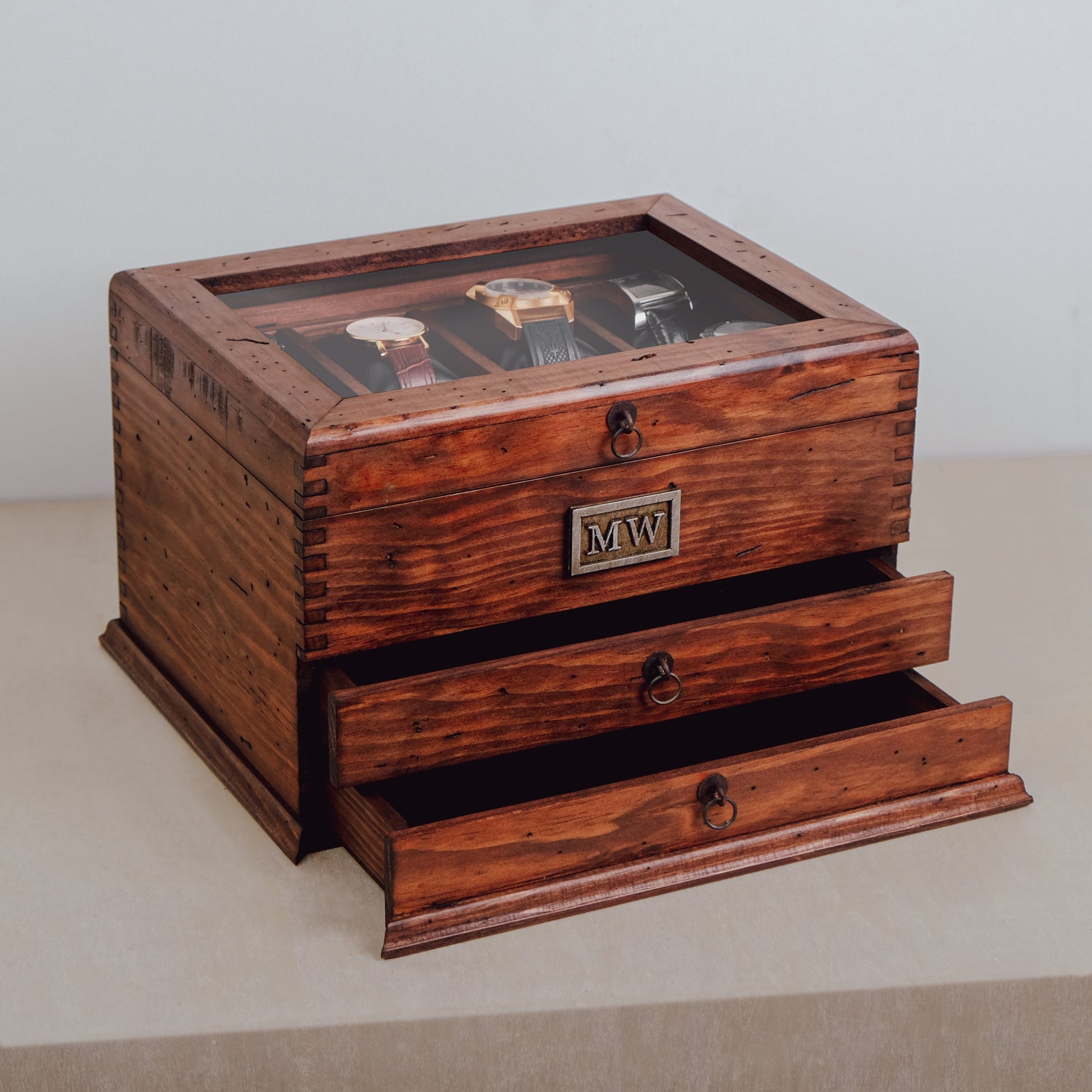 Watch Box with Double Drawer N.8 - Deferichs