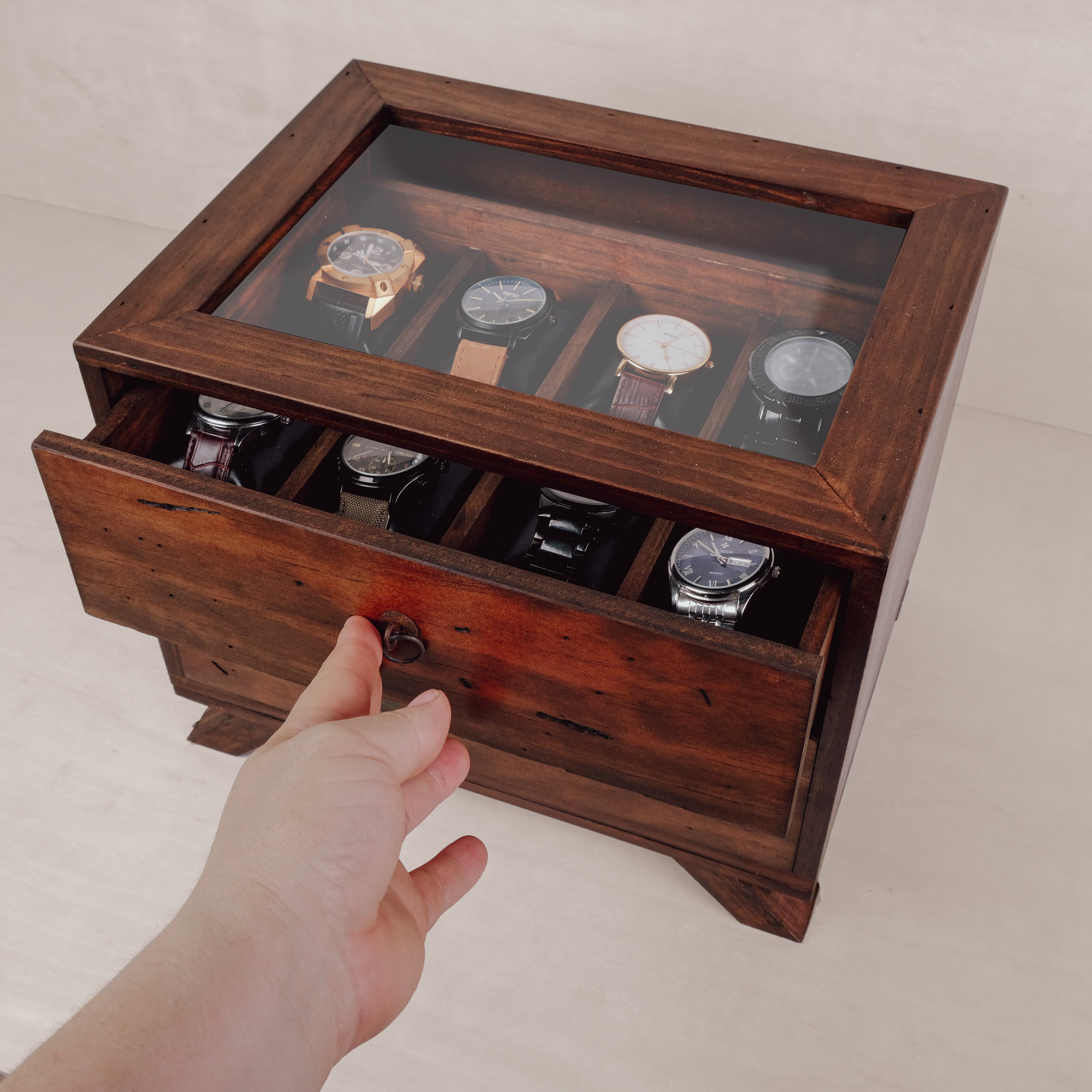 Hand watch box hotsell