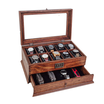 Watch Box with drawer  No.10 - Deferichs
