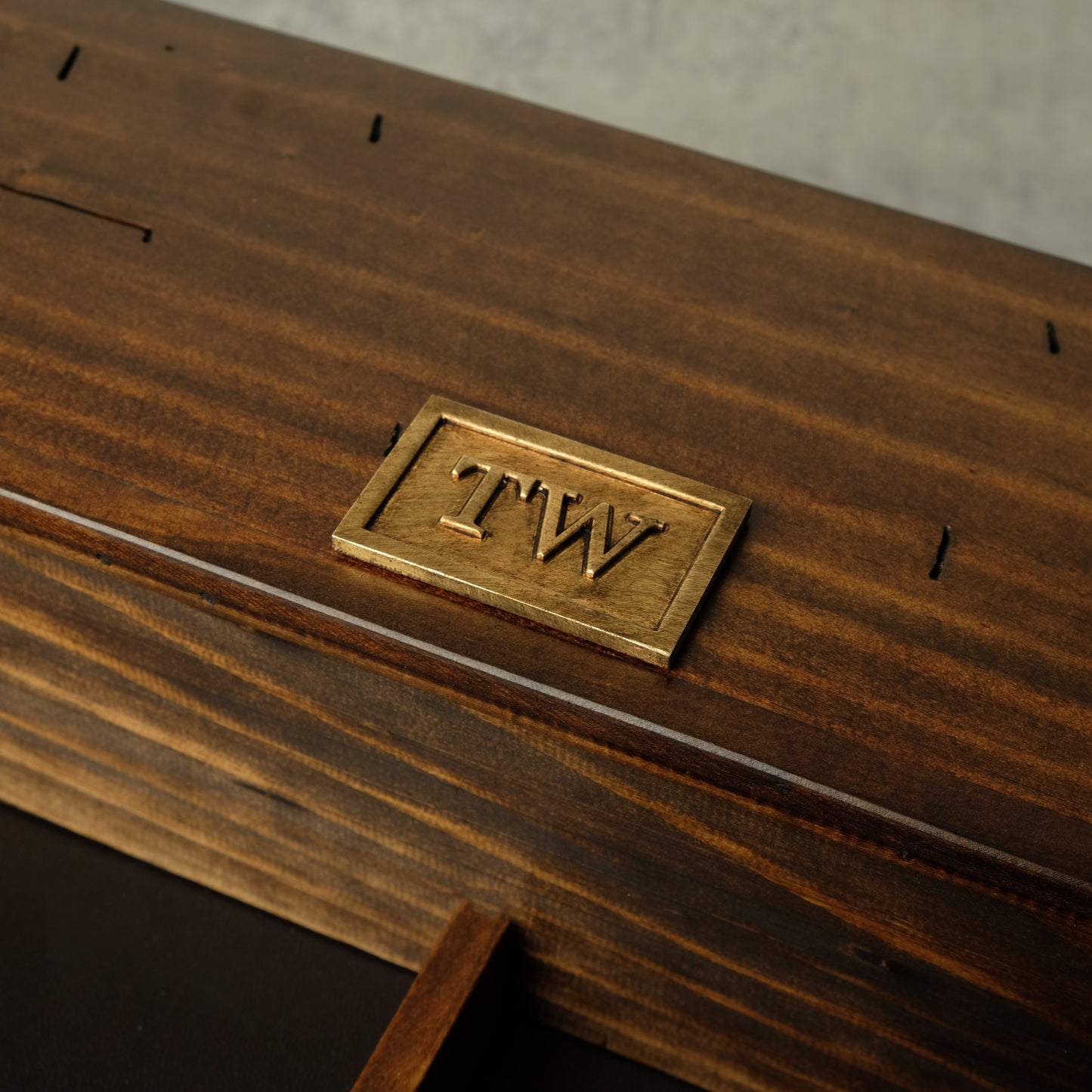 Watch Box Valet Box with Double Drawer N.5