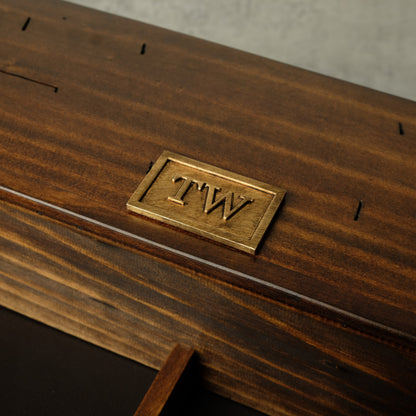 Watch Box Valet Box with Double Drawer N.5