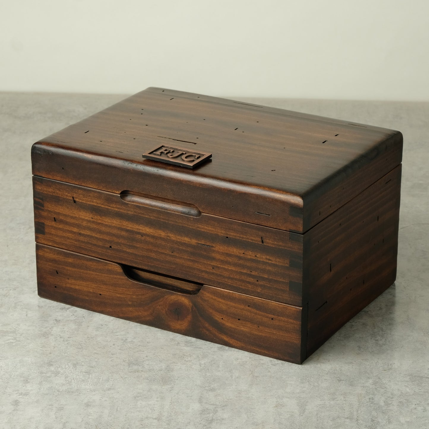 Men's Watch Box Storage Box for 8 Watches with Drawer