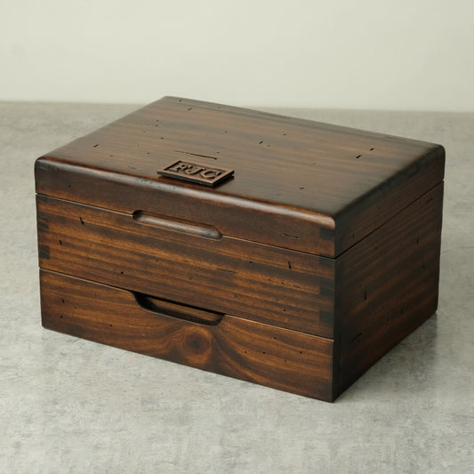 Men's Watch Box Storage Box for 8 Watches with Drawer