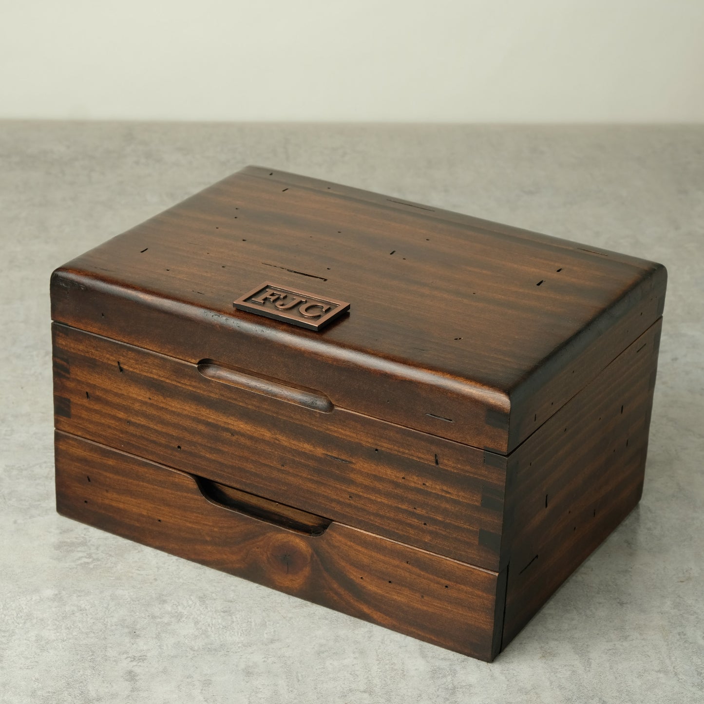 Men's Watch Box Storage Box for 8 Watches with Drawer
