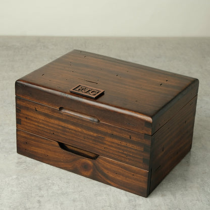 Men's Watch Box Storage Box for 8 Watches with Drawer
