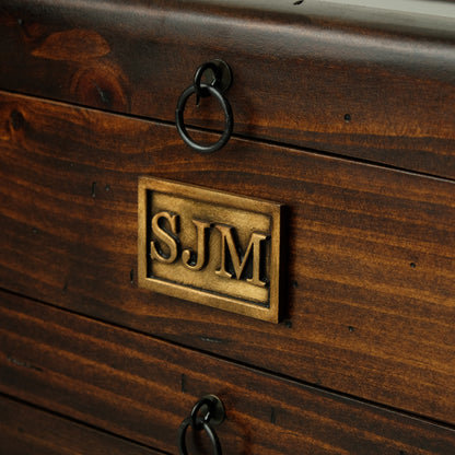 Watch Box with Double Drawer N.8