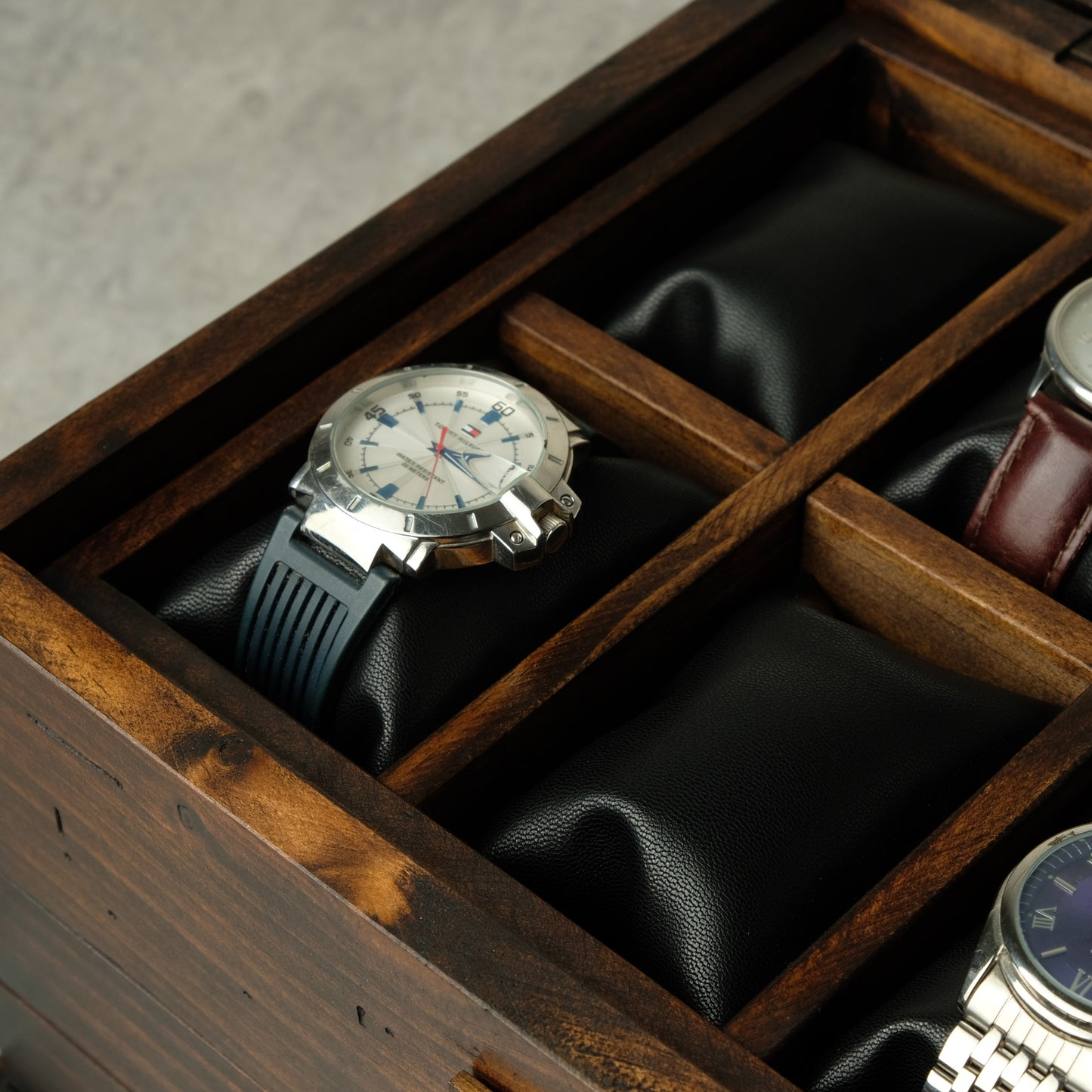 Watch Box with Double Drawer N.8