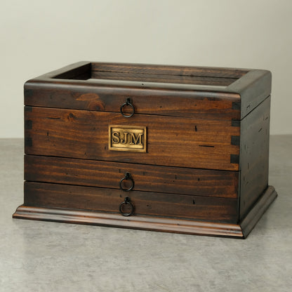 Watch Box with Double Drawer N.8