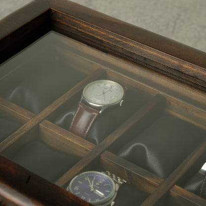 Watch Box with Double Drawer N.8