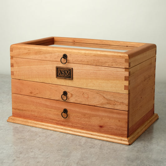 Large Cedar Watch Box for 20 Watches