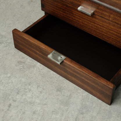 Modern Watch Box for 8 watches with Drawer