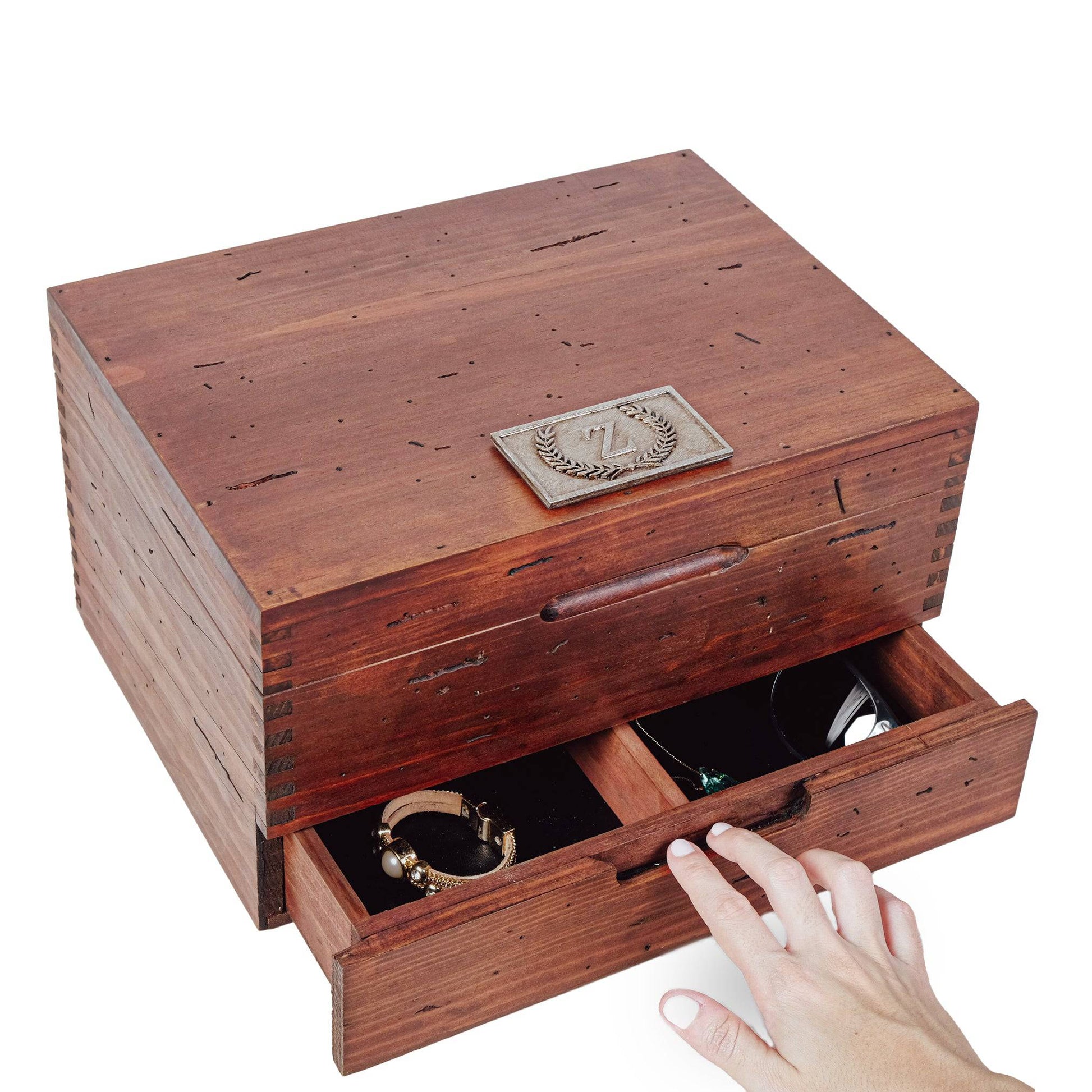 Women's Jewelry Box with Drawer - Deferichs