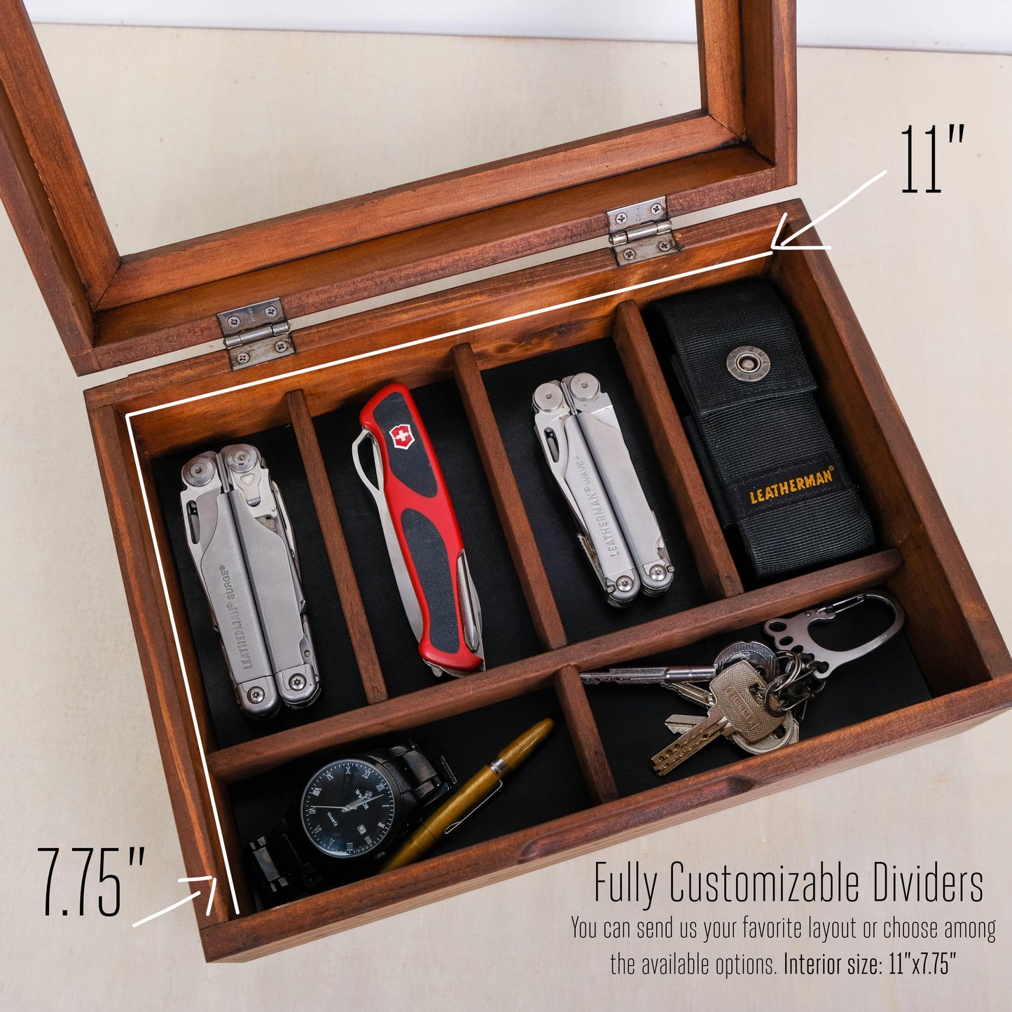 Pocket Knife Display Case Box - Deferichs
