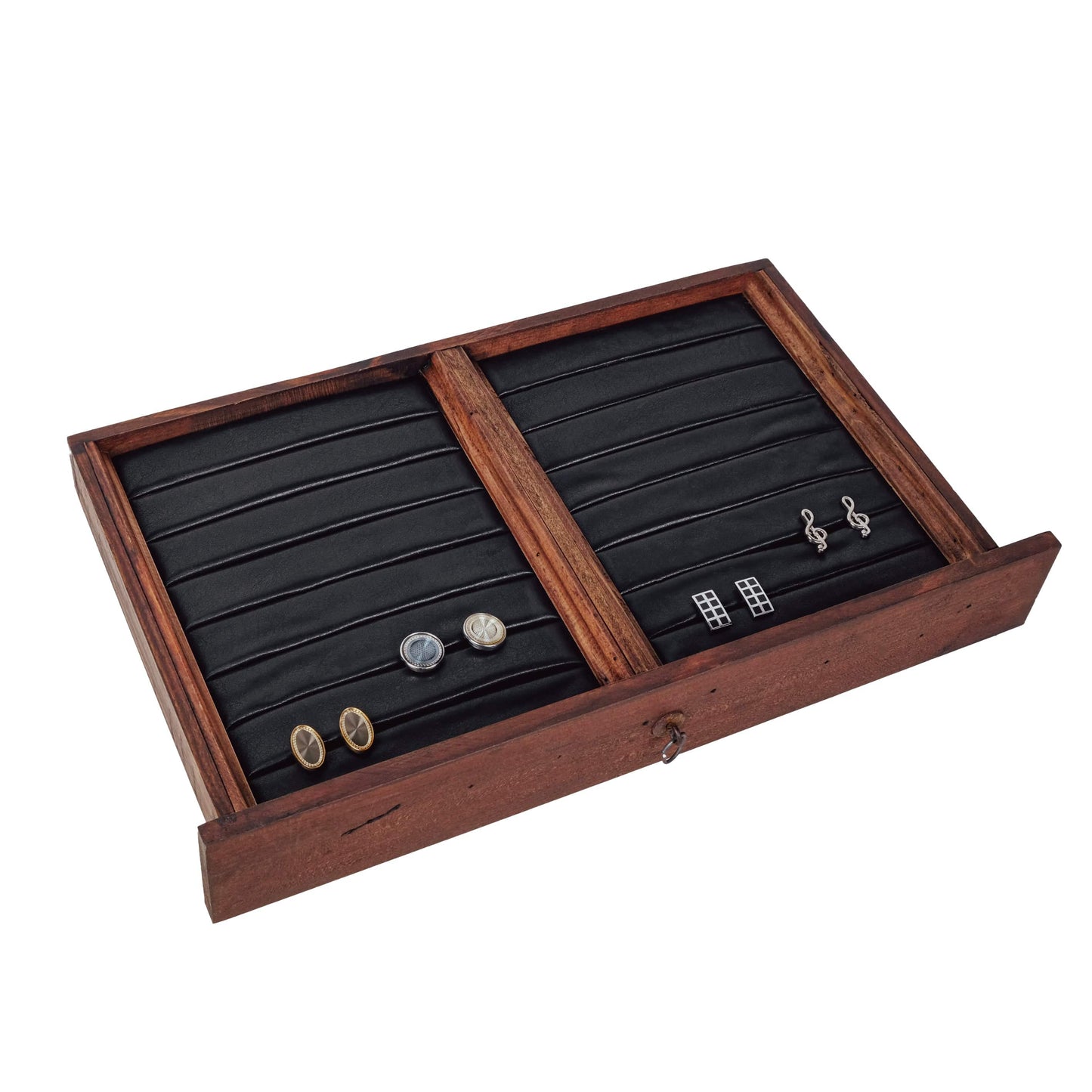 Watch Box for 20 Watches with Cufflink Drawer - Deferichs