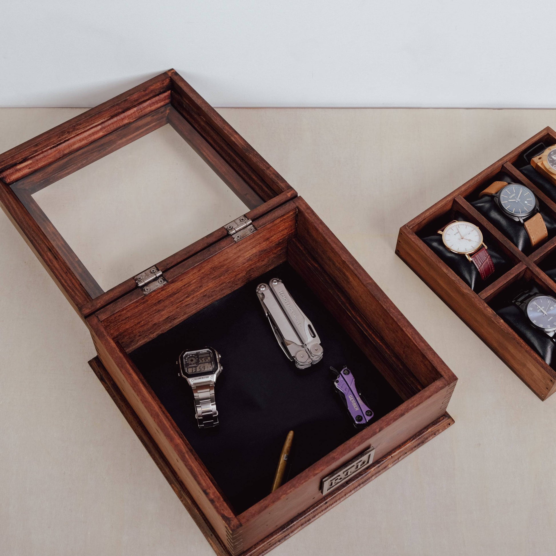 Watch Box with secret compartment No.4