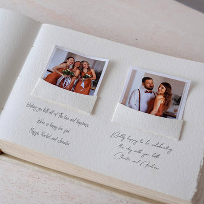Personalized Wedding GuestBook - Customizable - Velvet - Deferichs