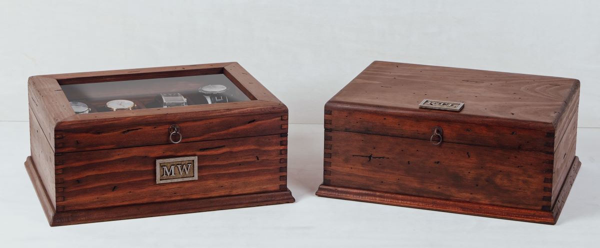 Watch Box for 8 Watches with secret compartment - Deferichs