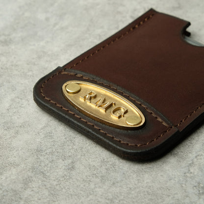 Personalized Leather Wallet | Slim Card Case
