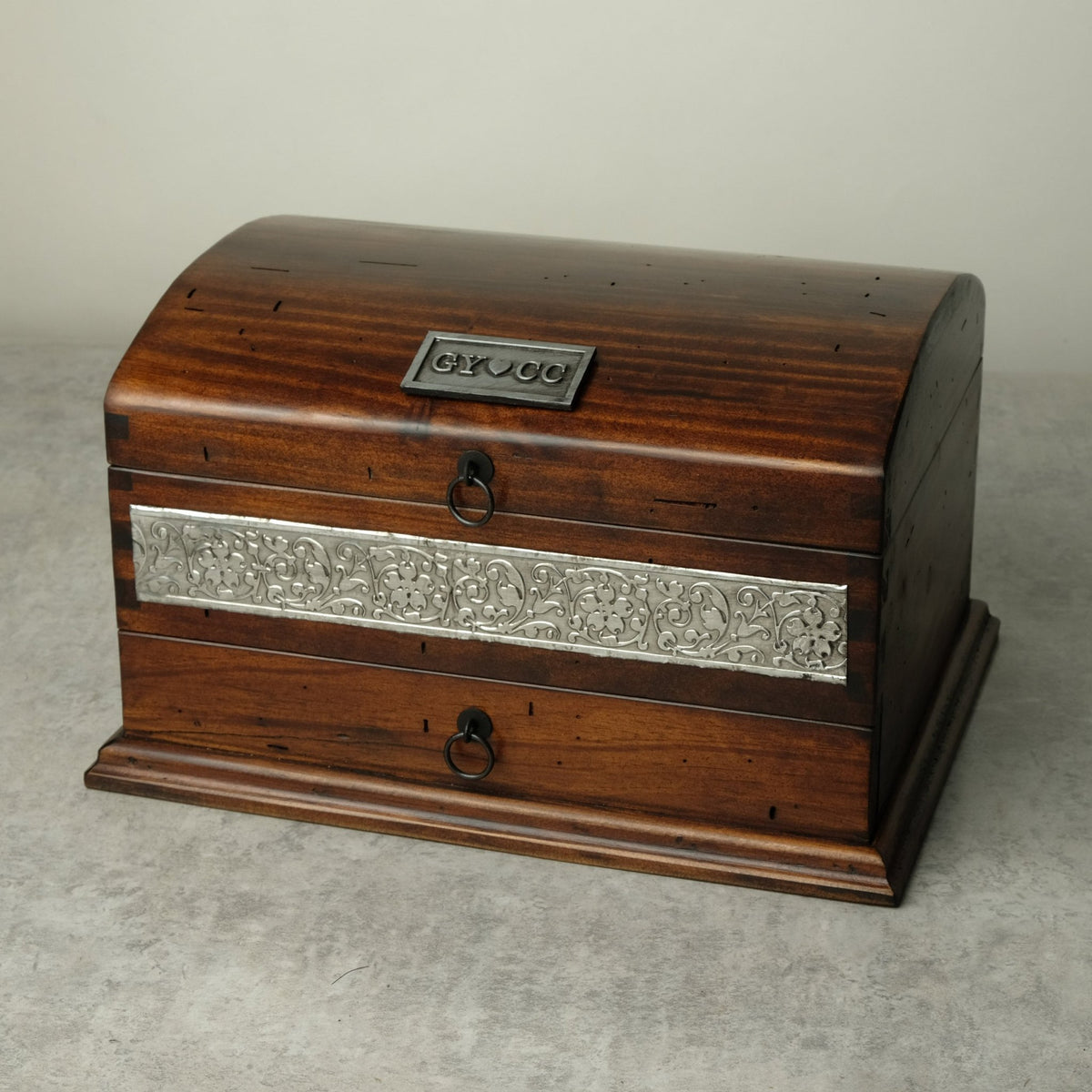 Personalized Curved Jewelry Box - Deferichs