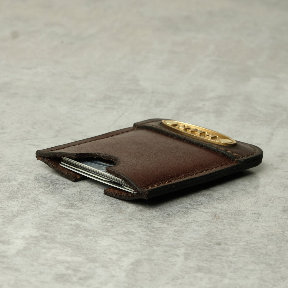 Personalized Leather Wallet | Slim Card Case - Deferichs
